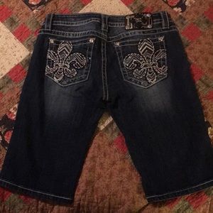 Miss Me Bermuda Shorts